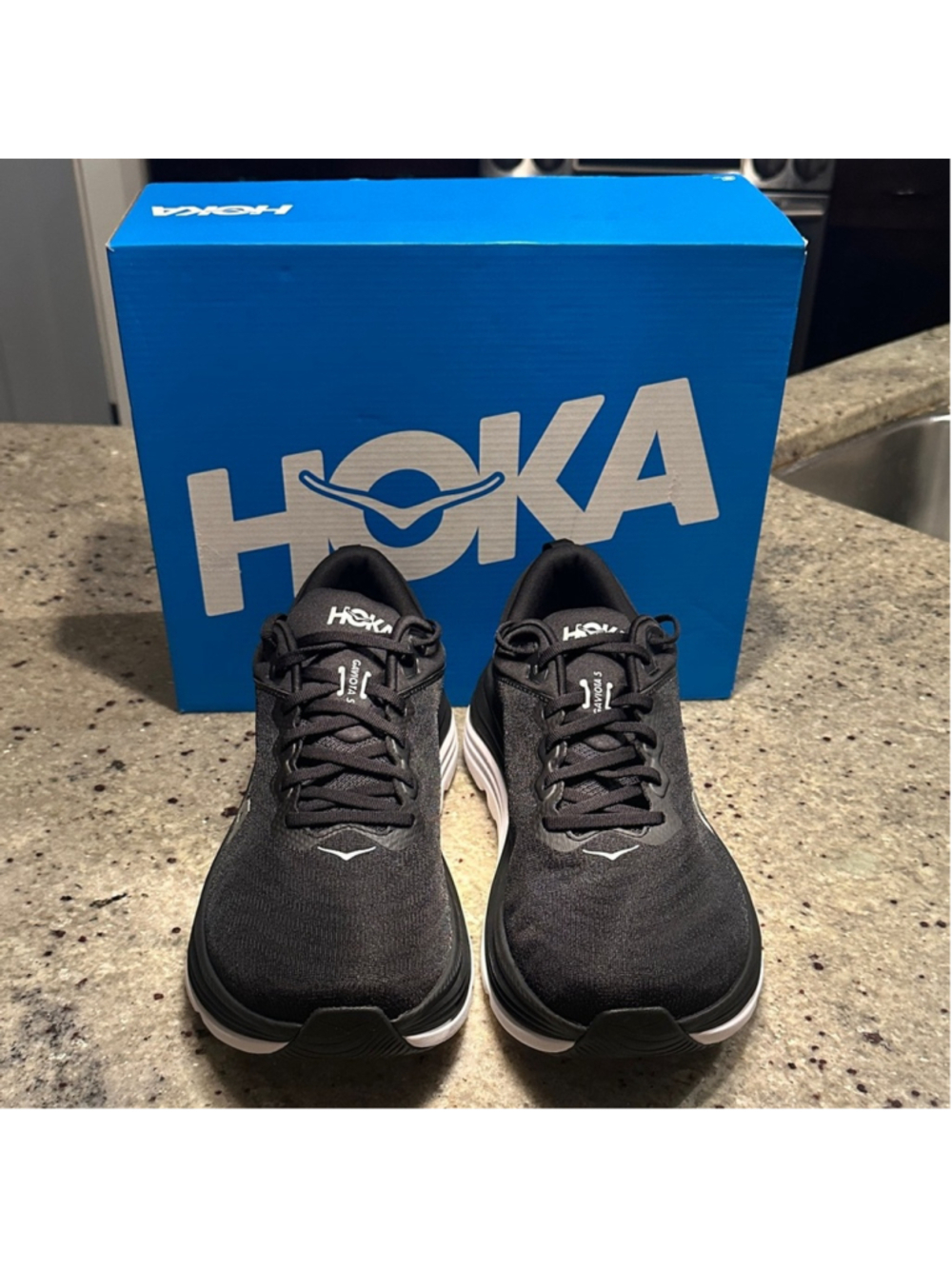 Hoka Gaviota 5 running shoe new stabilizing H-Frame Eva foam walking sz 12 - Picture 3 of 13